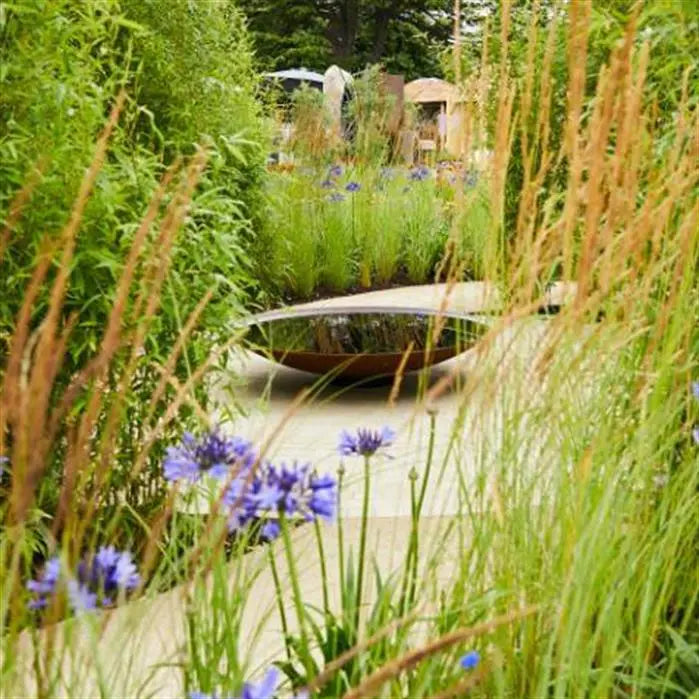Water Bowl, Corten Steel
