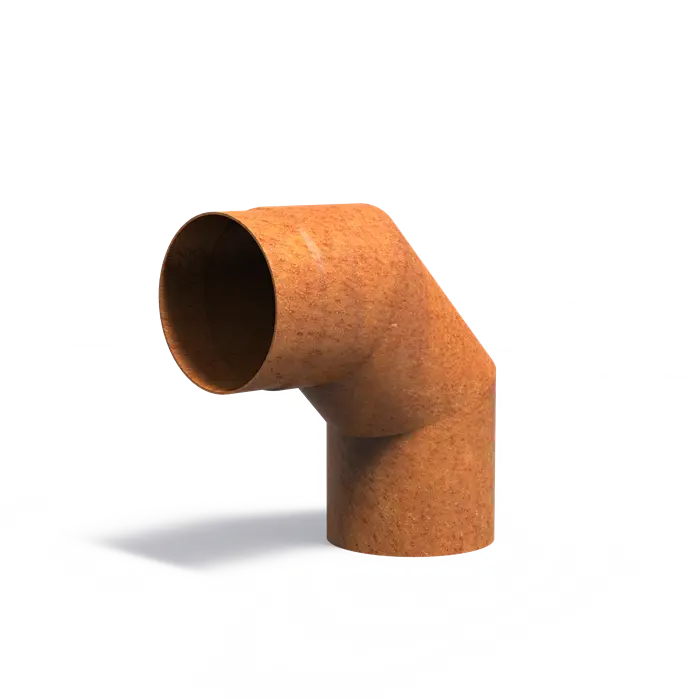 Flue 150 Angles, Corten Steel