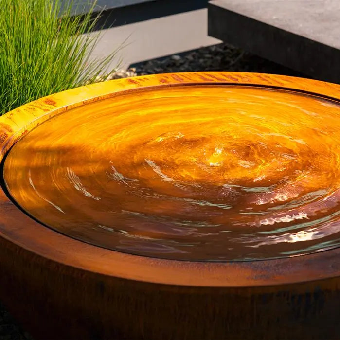 Corten Steel - Water Tables - Round