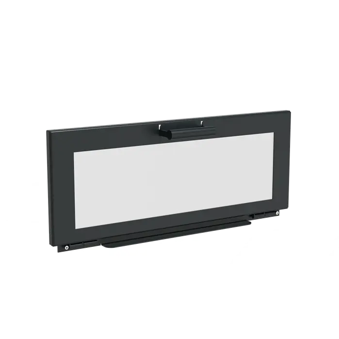 Outdoor Fireplace Door - Coated Steel