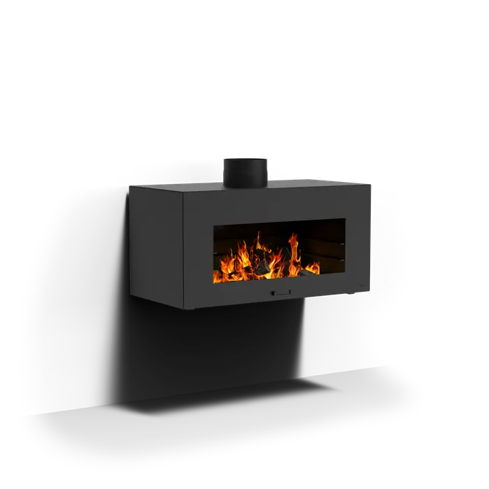 ENOK - Outdoor Fireplace, Coated Steel