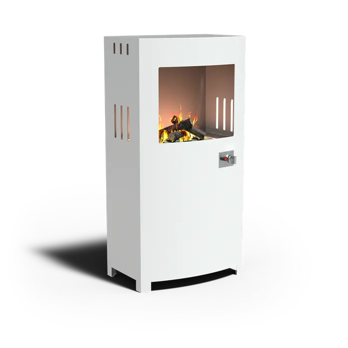 BRANN - Gas Fire Table, Aluminium