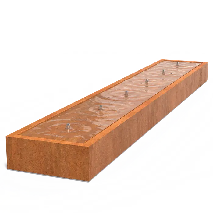 Water Tables, Corten Steel