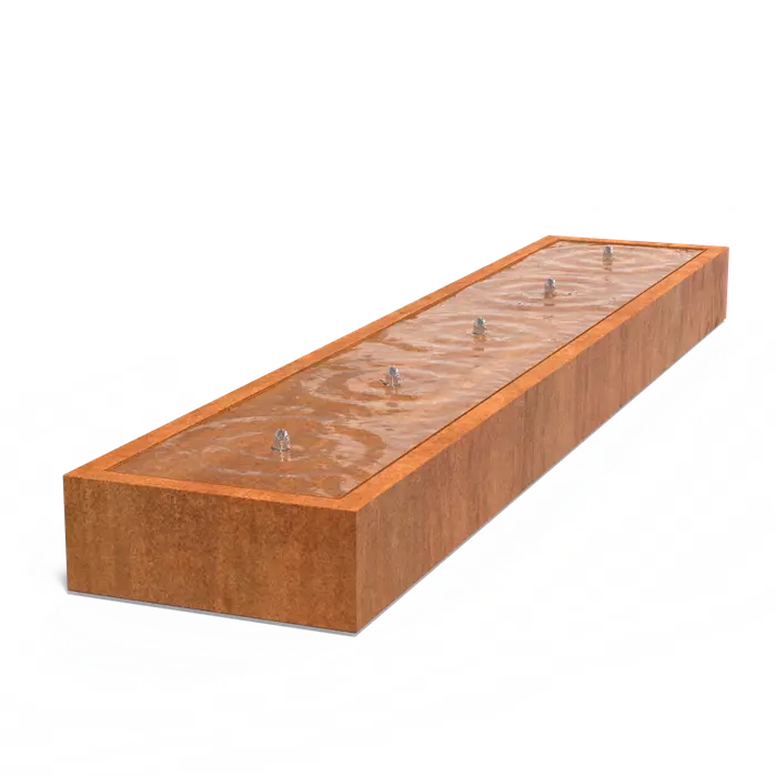 Water Tables, Corten Steel